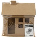 Domek z papier-mache 23x22,5x14,5 cm Domek z papier-mache 23x22,5x14,5 cm