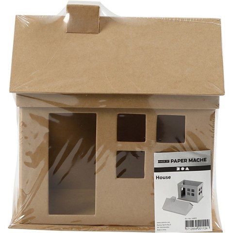 Domek z papier-mache 23x22,5x14,5 cm Domek z papier-mache 23x22,5x14,5 cm