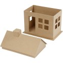 Domek z papier-mache 23x22,5x14,5 cm Domek z papier-mache 23x22,5x14,5 cm