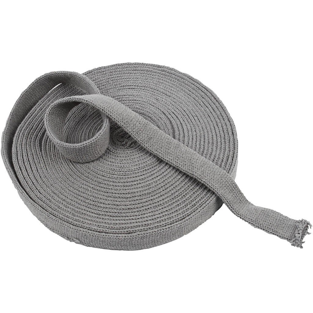Dziergany Rękaw Szary W:22mm 10m Dziergany Rękaw Szary W:22mm 10m
