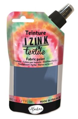 Farba płynna do tkanin 80ml Szara
