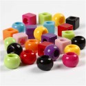 Koraliki plastikowe Multi mix D:11mm 75g Koraliki plastikowe Multi mix D:11mm 75g