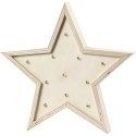 Lampka na baterie Gwiazda H:26cm sklejka Lampka na baterie Gwiazda H:26cm sklejka