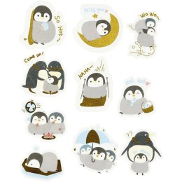Naklejki Washi Pingwiny