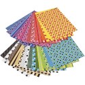 Papier wzory Color Bar A4 250 g 16 ark. Papier wzory Color Bar A4 250 g 16 ark.