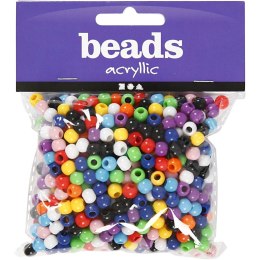 Pony beads - koraliki D: 6 mm, 75 g