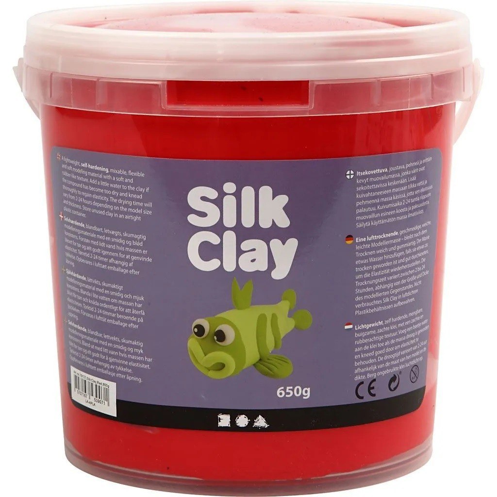 Silk Clay Czerwony 650 g Silk Clay Czerwony 650 g