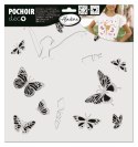 Szablon 2-stopn. 28x28 Tancerka, motyle Szablon 2-stopn. 28x28 Tancerka, motyle