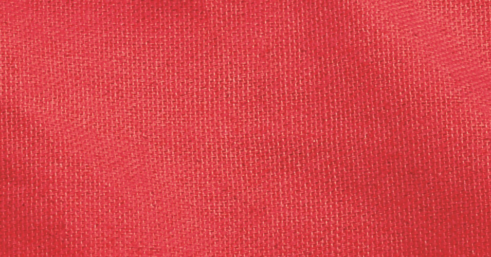 Bawełna do wyszywania 60x45 cm Czerwona