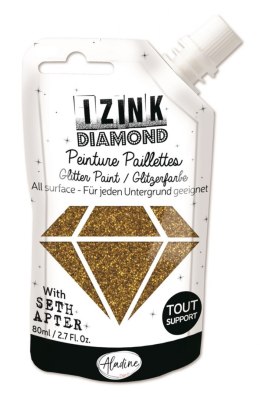 Farba brokatowa Złoty Brąz 80 ml
