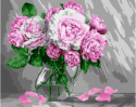 Malowanie po numerach 40x50 peonie 2 Malowanie po numerach 40x50 peonie 2