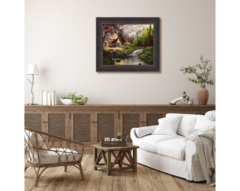 Malowanie po numerach 40x50 willa Malowanie po numerach 40x50 willa