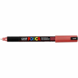 Marker POSCA 0,7 mm Metaliczny Czerwony