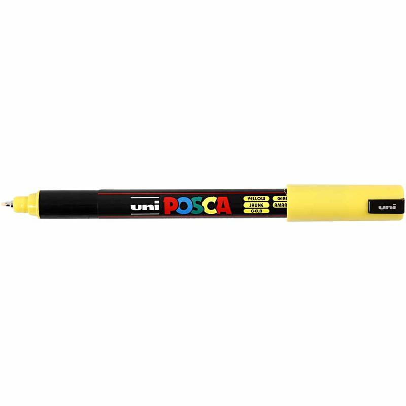 Marker POSCA 0,7 mm Żółty Marker POSCA 0,7 mm Żółty