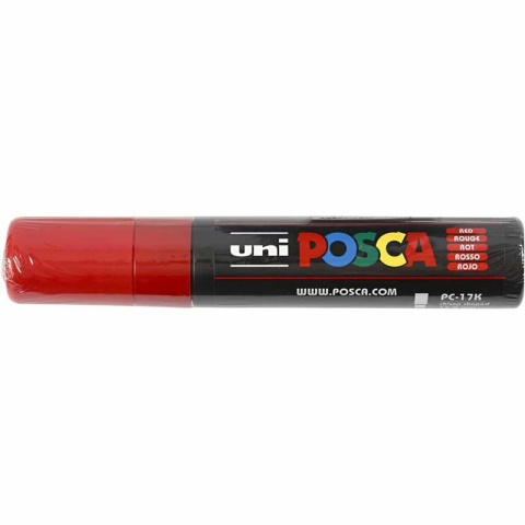 Marker POSCA 15 mm Czerwony Marker POSCA 15 mm Czerwony