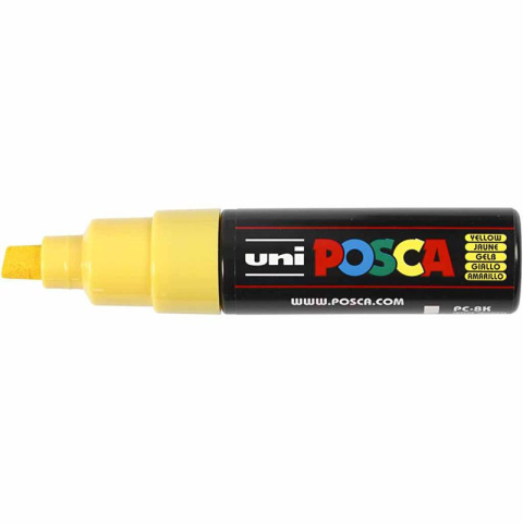 Marker POSCA 8 mm Żółty Marker POSCA 8 mm Żółty