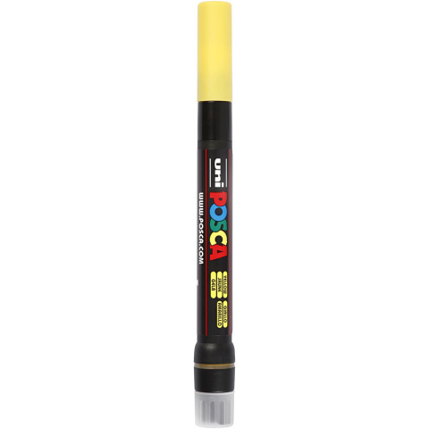 Marker POSCA z pędzelkiem Żółty Marker POSCA z pędzelkiem Żółty