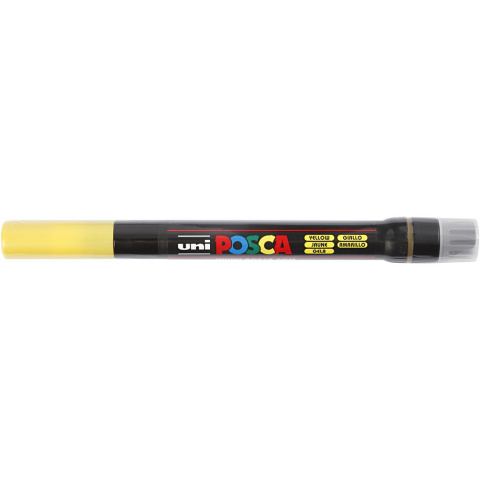 Marker POSCA z pędzelkiem Żółty Marker POSCA z pędzelkiem Żółty