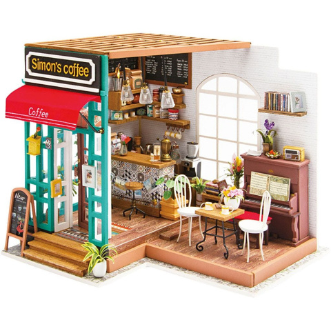 Mini Kawiarnia do złożenia DIY Mini Kawiarnia do złożenia DIY