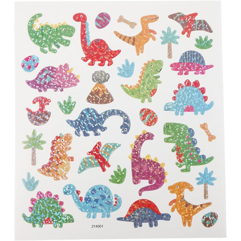 Naklejki Holograficzne Dinozaury Naklejki Holograficzne Dinozaury