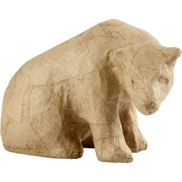 Niedźwiedź polarny siedzący H: 9,5 cm