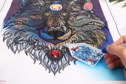 Obraz Diamentowa Mozaika 40x50cm Lupus