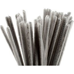 Wyciory Szare 6 mm 50 szt.