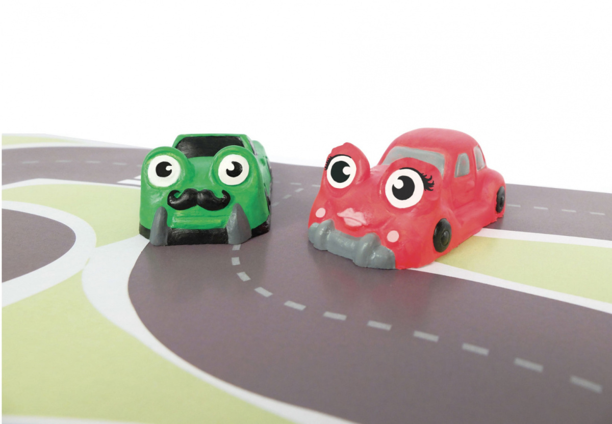 Zestaw Wyścigi gipsowych mini aut Zestaw Wyścigi gipsowych mini aut