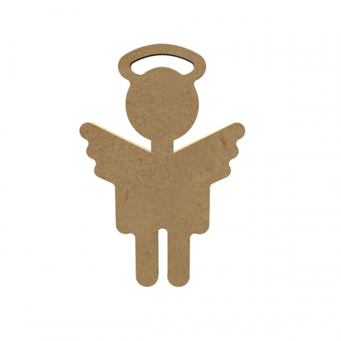 Dekoracja z MDF Aniołek 11x12 cm Dekoracja z MDF Aniołek 11x12 cm