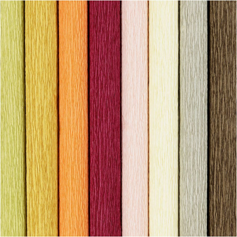 Krepina 25x60 cm 8 ark. kol. przygaszone Krepina 25x60 cm 8 ark. kol. przygaszone