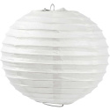 Lampion papierowy Biały 20 cm Lampion papierowy Biały 20 cm