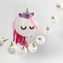 Lampion papierowy Biały 20 cm Lampion papierowy Biały 20 cm