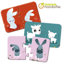 Puzzle 2-częściowe Mamy z dziećmi Puzzle 2-częściowe Mamy z dziećmi