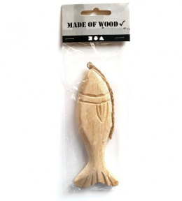 Zawieszka Rybka z drewna L: 12,5 cm