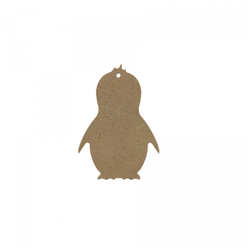 Zawieszka z MDF Pingwin 10 cm Zawieszka z MDF Pingwin 10 cm