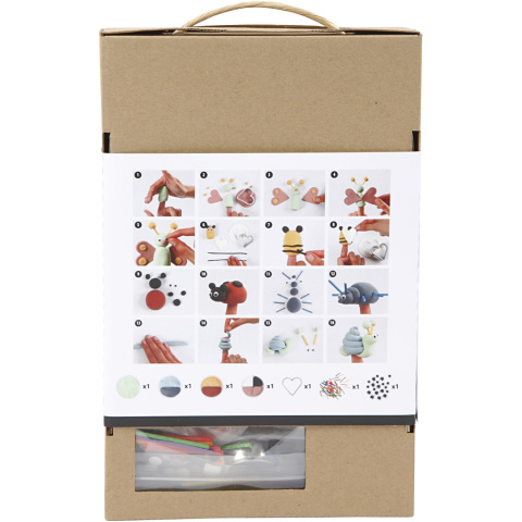 Zestaw Pacynki na palce z masy Silk Clay Zestaw Pacynki na palce z masy Silk Clay