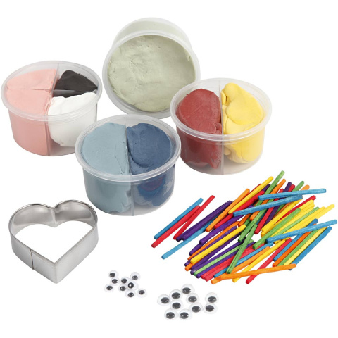 Zestaw Pacynki na palce z masy Silk Clay Zestaw Pacynki na palce z masy Silk Clay