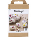 Zestaw do decoupage Jajka w kwiatach Zestaw do decoupage Jajka w kwiatach