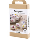 Zestaw do decoupage Jajka w kwiatach Zestaw do decoupage Jajka w kwiatach