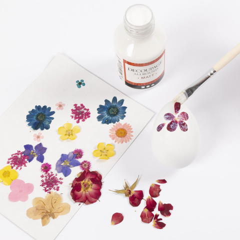 Zestaw do decoupage Jajka w kwiatach Zestaw do decoupage Jajka w kwiatach