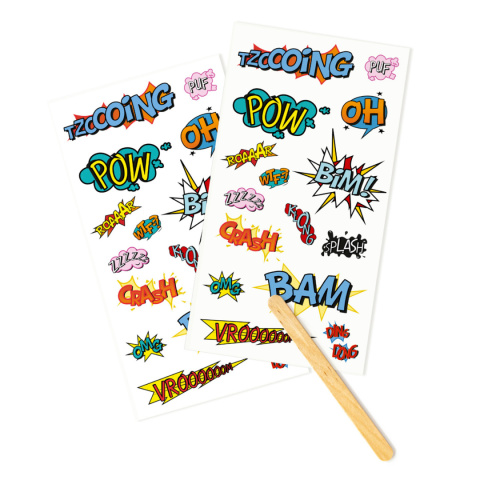 Kalkomanie Onomatopeje Kalkomanie Onomatopeje