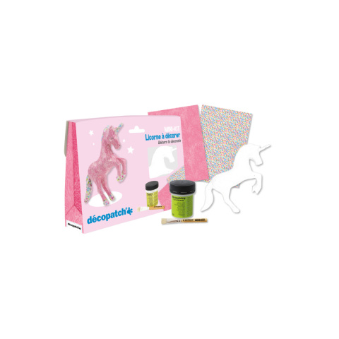 Mini Zestaw do decoupage Jednorożec Mini Zestaw do decoupage Jednorożec
