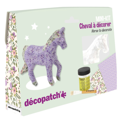 Mini Zestaw do decoupage Konik Mini Zestaw do decoupage Konik