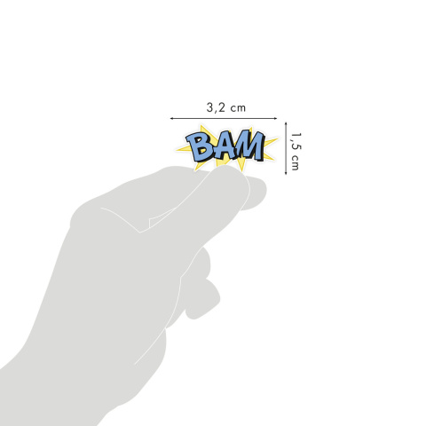 Naklejki 3D wypukłe Onomatopeje Naklejki 3D wypukłe Onomatopeje