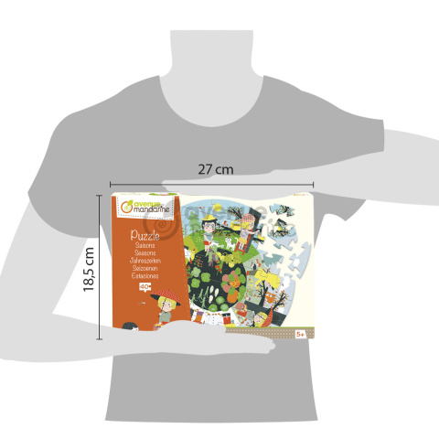 Puzzle Pory roku 40 elementów Puzzle Pory roku 40 elementów