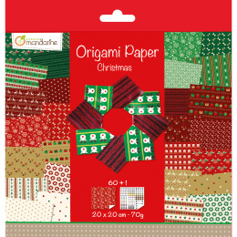 Papier Origami Boże Narodzenie 20x20cm