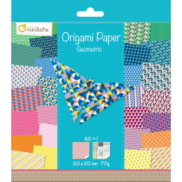 Papier Origami Geomertyczny 20x20cm, 70g