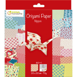 Papier Origami Japonia 20x20cm, 70g