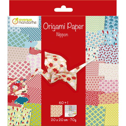 Papier Origami Japonia 20x20cm, 70g Papier Origami Japonia 20x20cm, 70g