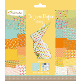 Papier Origami Wiosna 20x20cm, 70g